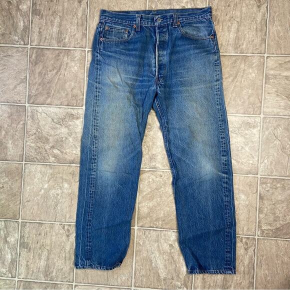 Levi's Other - Vintage Levi's Blue Straight Jeans Timeless Style